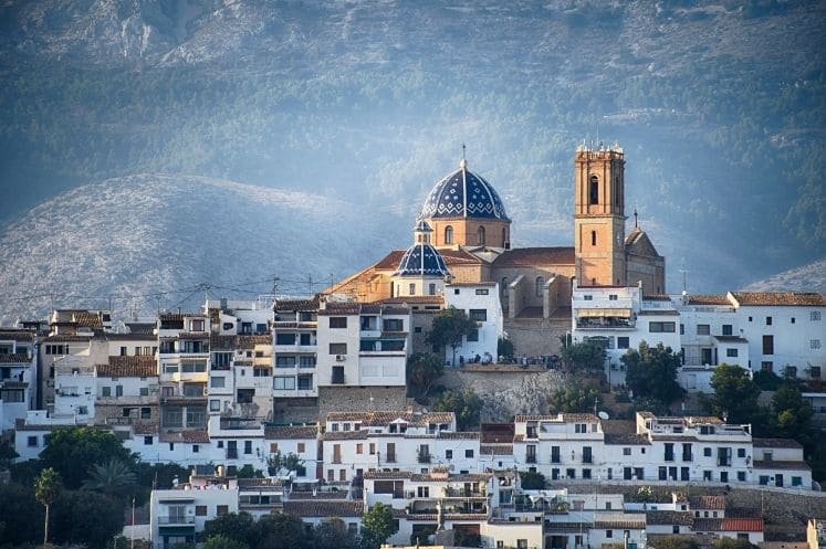 El casco antiguo de Altea, una joya en la Costa Blanca